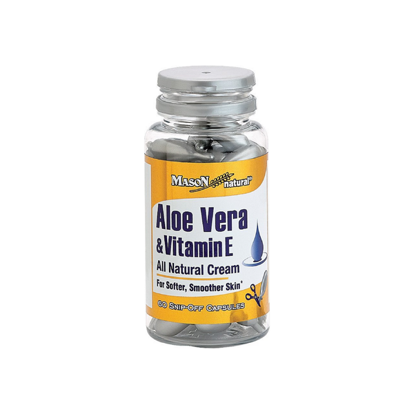 Gélules Mason Natural Aloe Vera & Vitamine E à découper