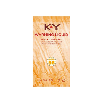 K-Y Personal Lubricant, Sensorial Liquid, Warming 2.5 Oz