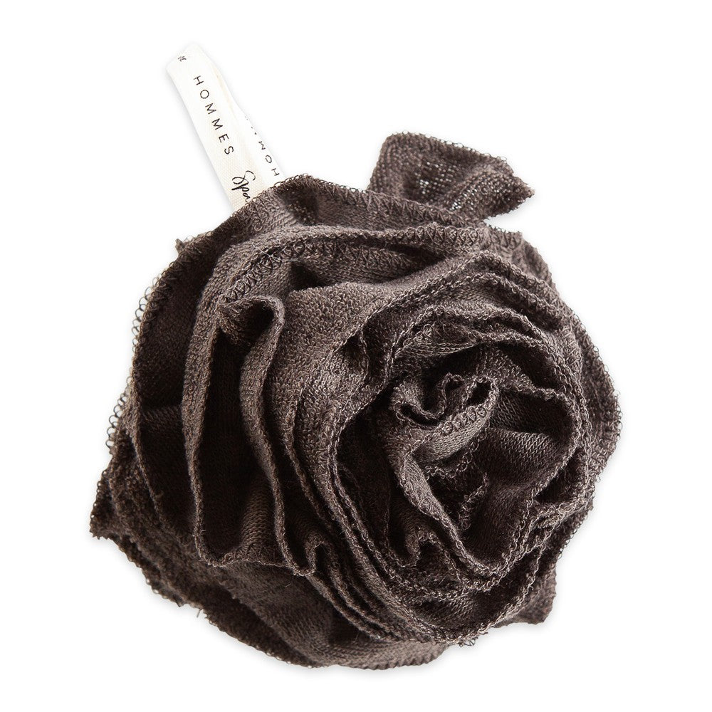 Urbana Spa Prive Men's Bamboo Charcoal Shower Pouf