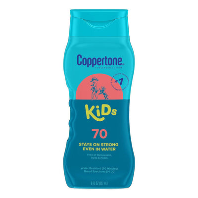 Coppertone Kids Sunscreen Lotion SPF 70 - 8 Oz