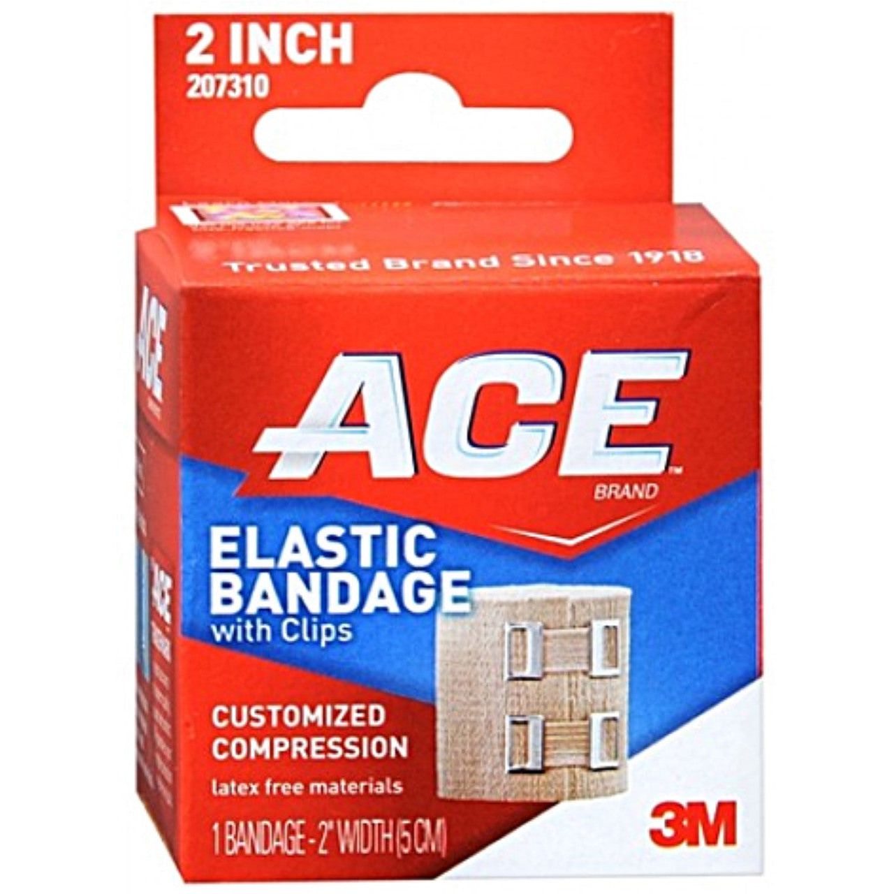Venda elástica ACE con clips - 2 pulgadas