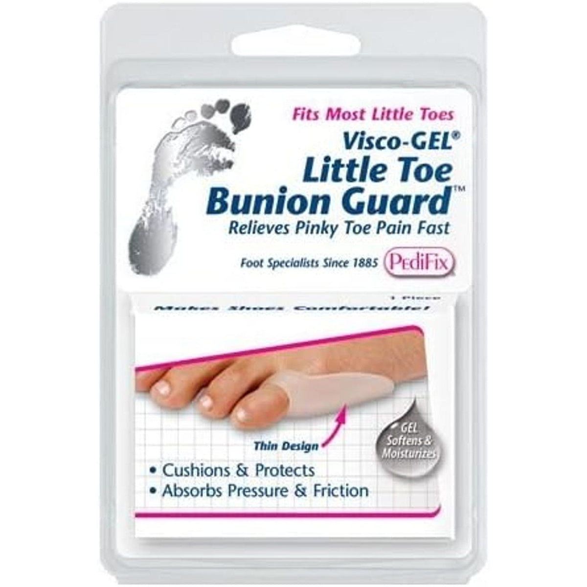 Garde de Bunion Visco-GEL - Coussin en Gel Doux pour Confort et Protection