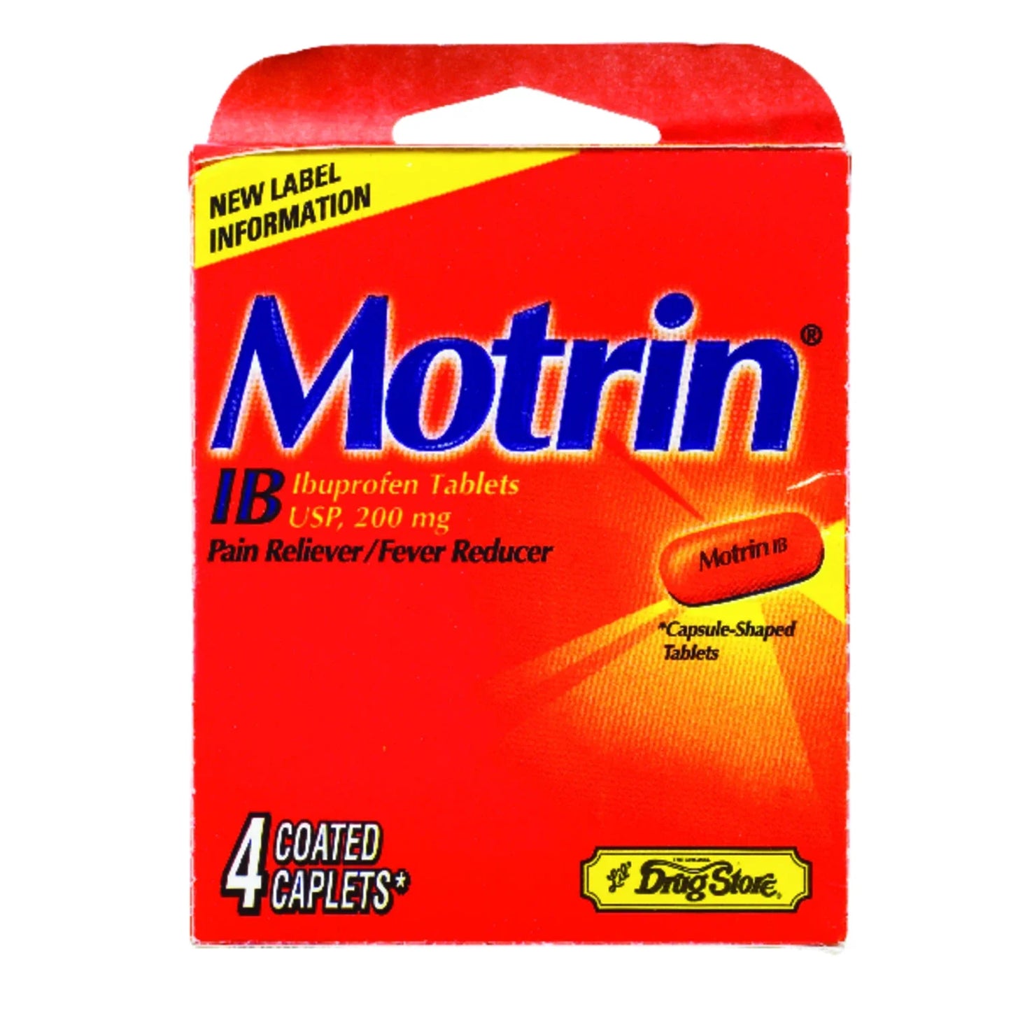 Lil Drug Store Motrin Ibuprofen Comprimés Analgésiques