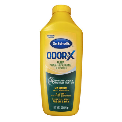 Dr. Scholl's Ultra Sweat-Absorbing Foot Powder, 7 Oz