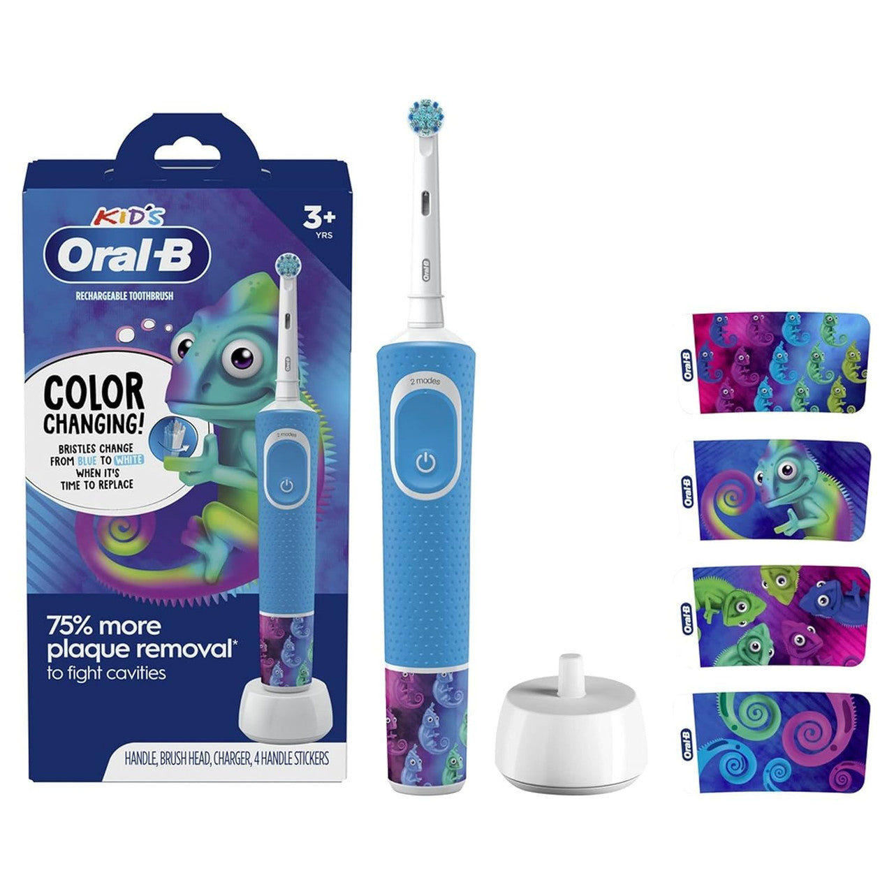 Brosse à dents électrique Oral-B pour enfants avec tête de brosse sensible