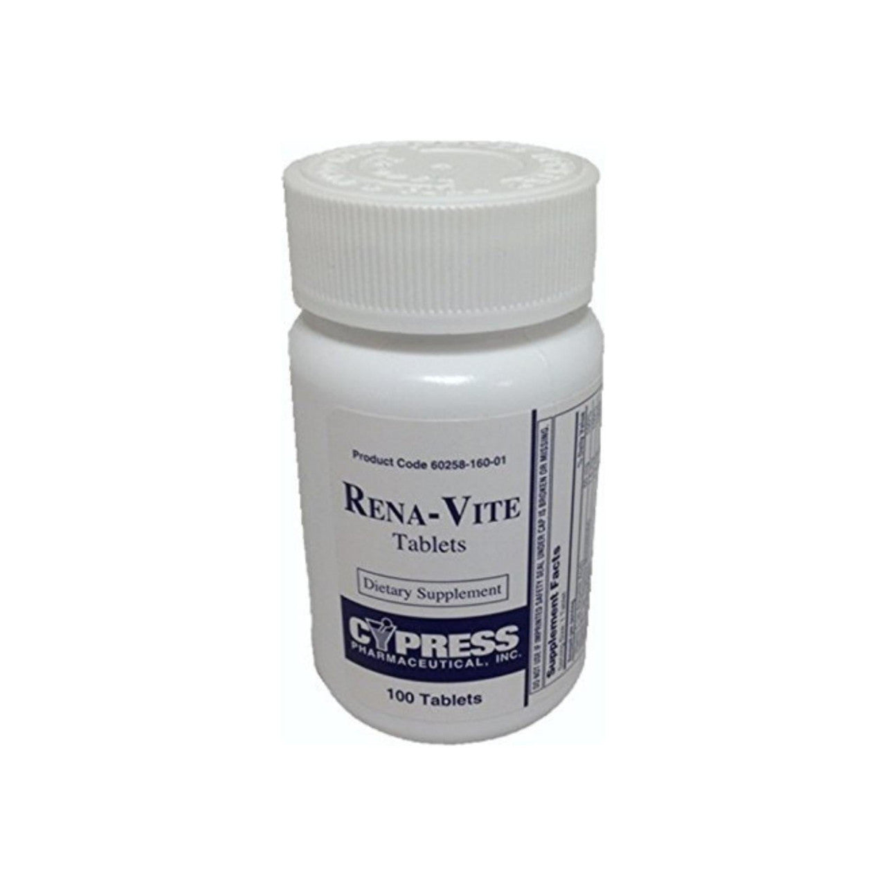 Tabletas Rena-Vite de Cypress Pharmaceutical - 100 Contenido