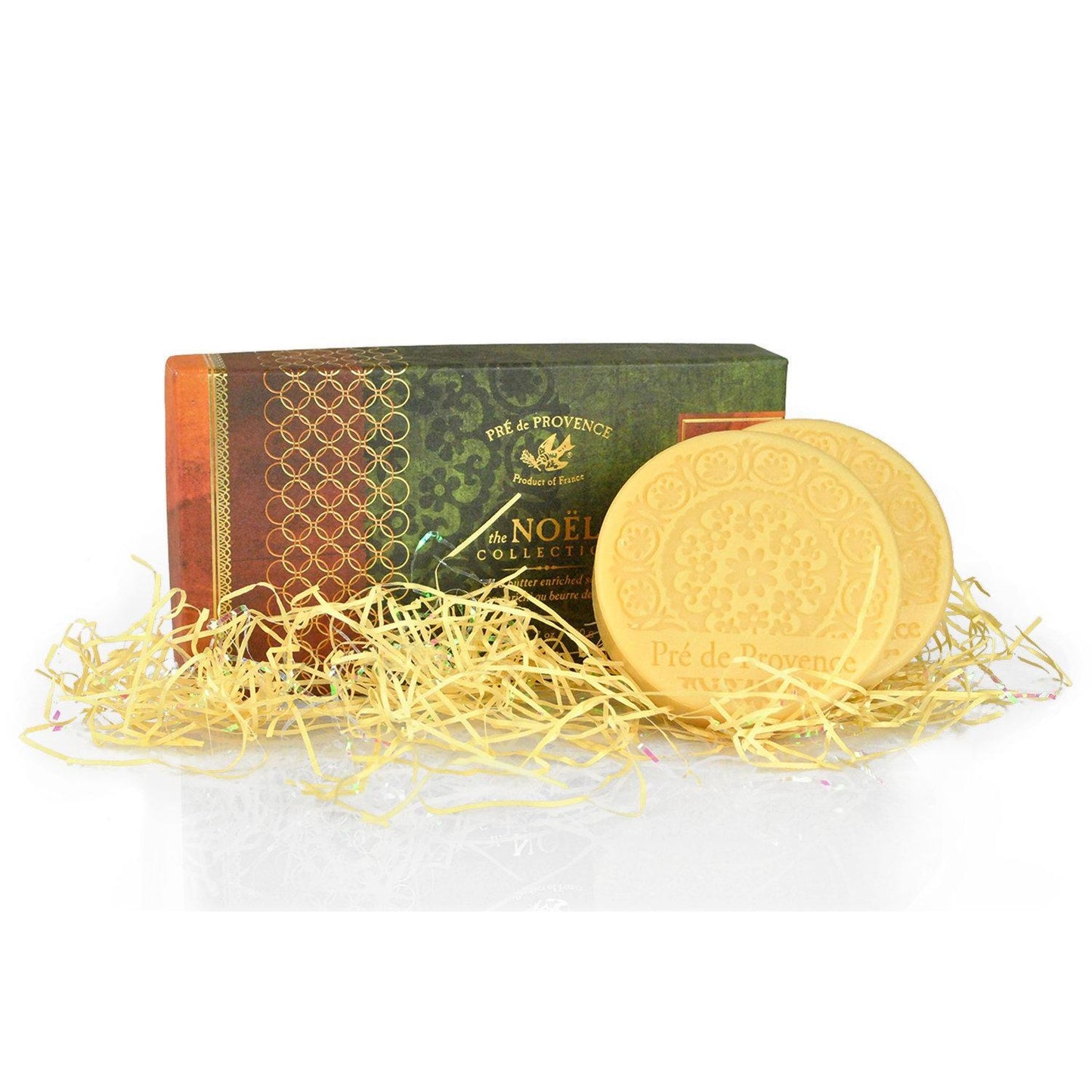 Caja de Regalo Noel de Pre de Provence con Dos Jabones de 200g
