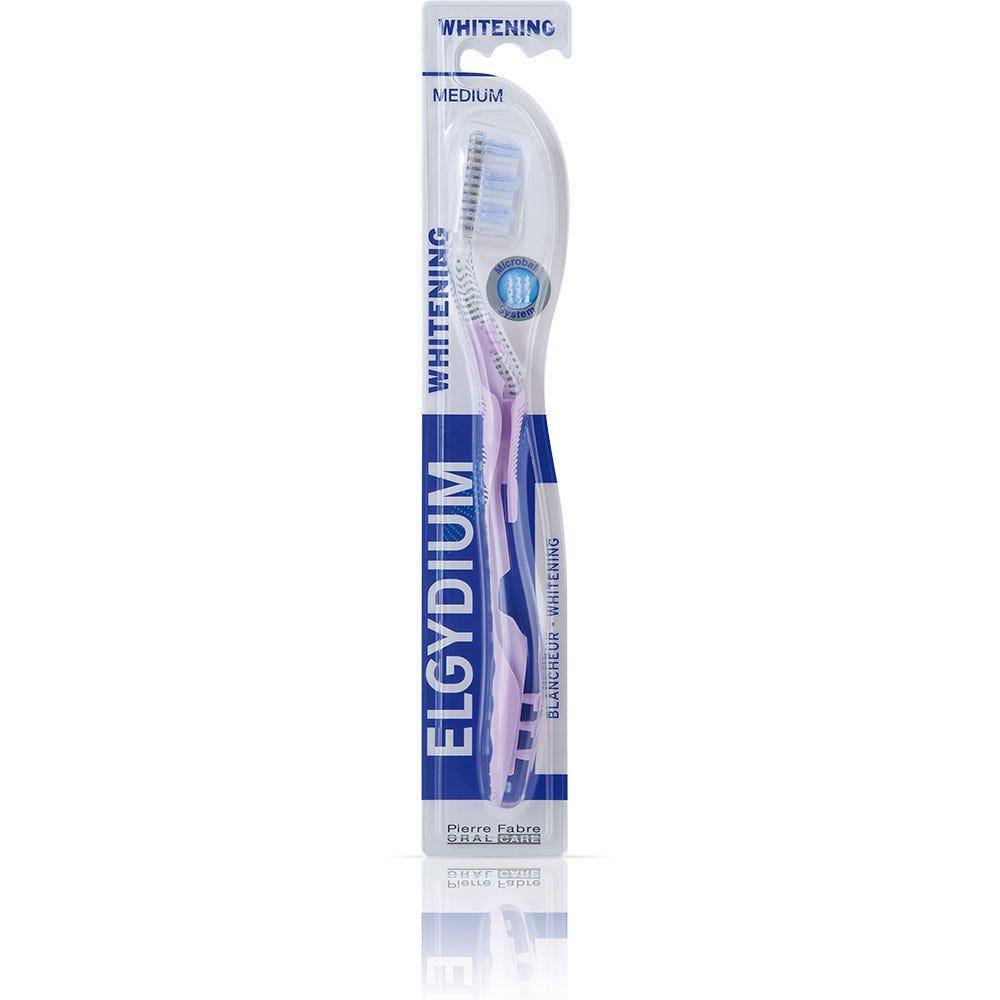 Brosse à dents moyenne Elgydium Whitening
