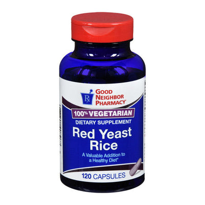 Good Neighbor Gnp Red Yeast Rice 600 Mg Capsules - 120 Count