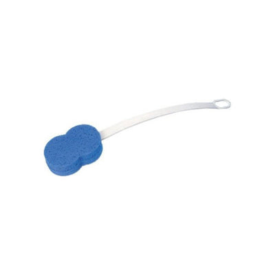 Essential Everyday Hourglass Bath Sponge with Angled Handle
