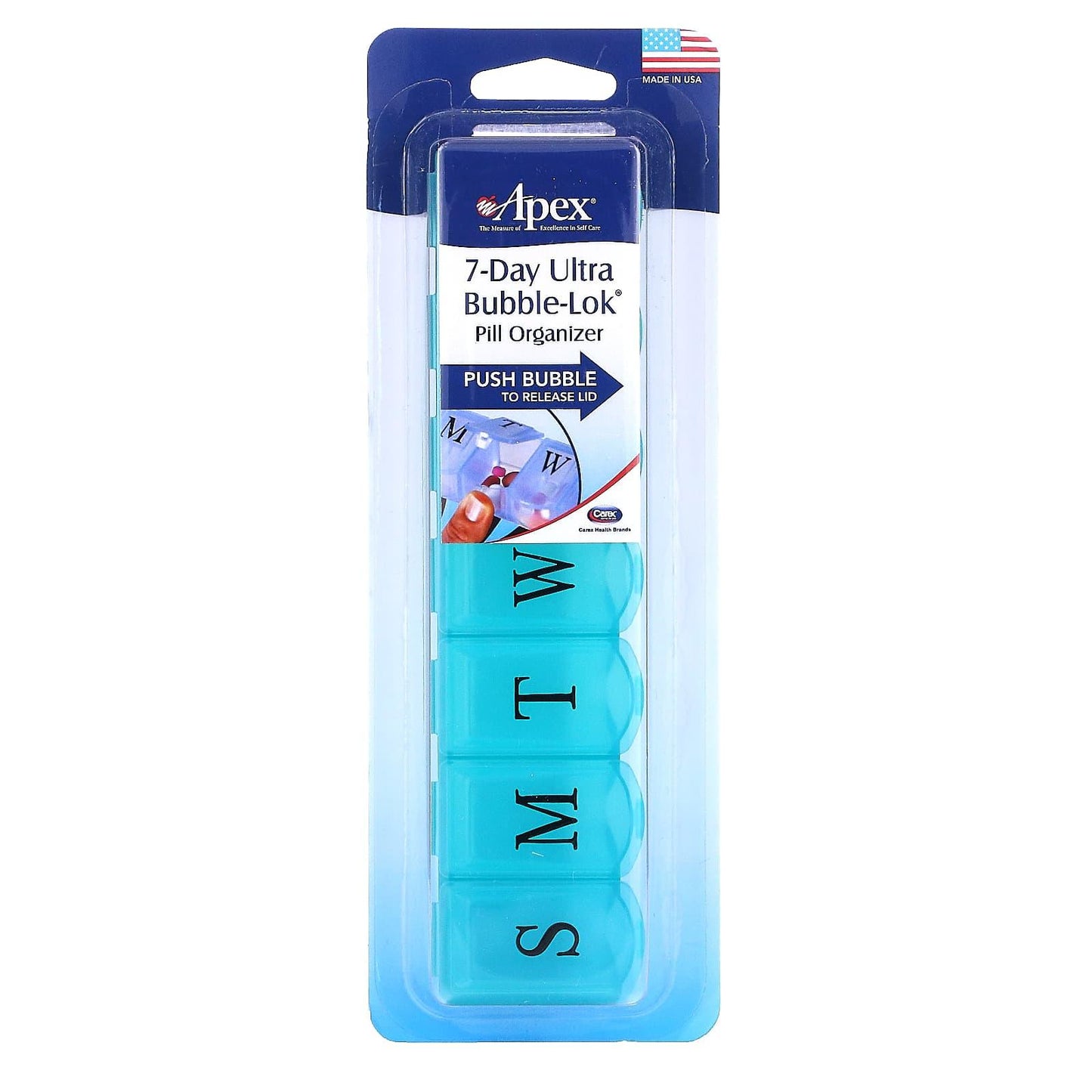 Organizador de pastillas Apex 7-Días Ultra Bubble Lock