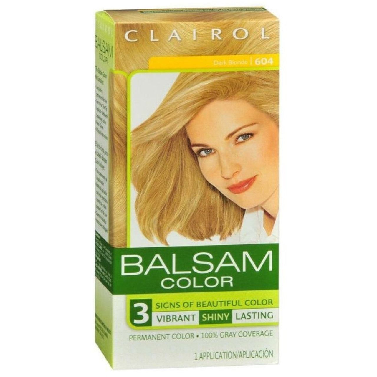 Clairol Balsam Color Kit de Teinture Capillaire Permanente, 600 Blond Très Clair
