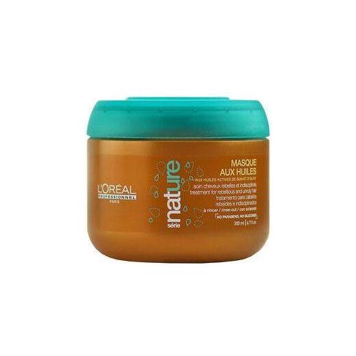 Mascarilla L'Oreal Series Nature Aux Huiles 6.7oz - Tratamiento Capilar