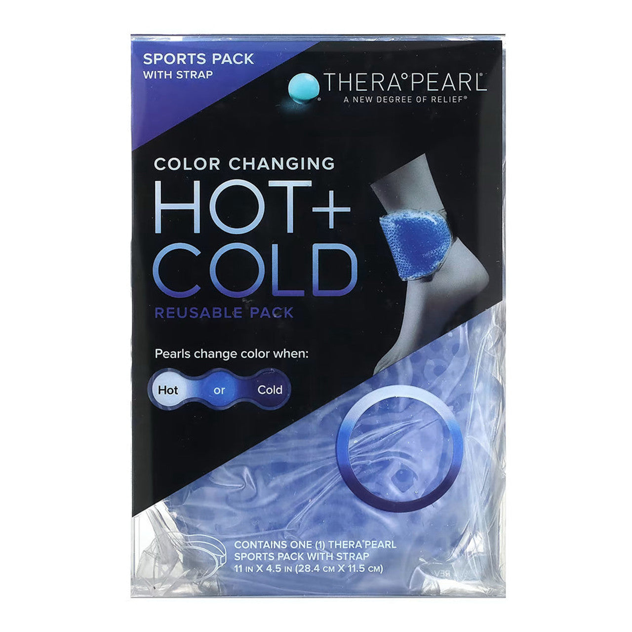 TheraPearl Hot or Cold Therapy Contour Pack with Strap