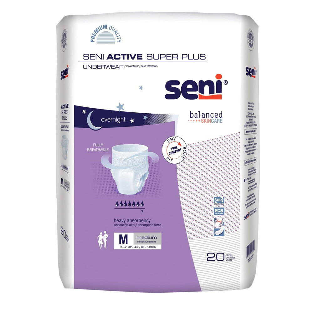 Seni Active Super Plus Disposable Underwear - Medium