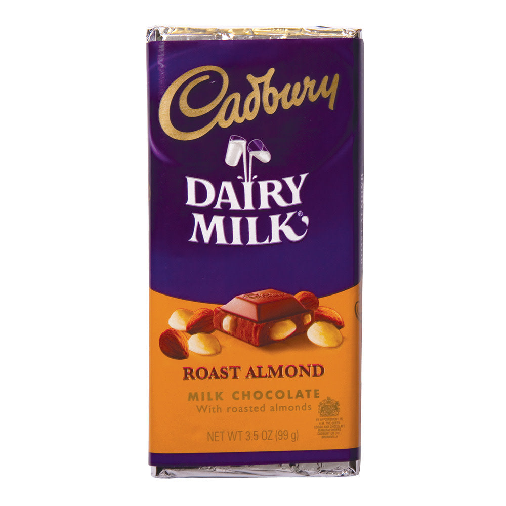 Barra de Chocolate con Almendras Tostadas de Cadbury - 3.5 Oz