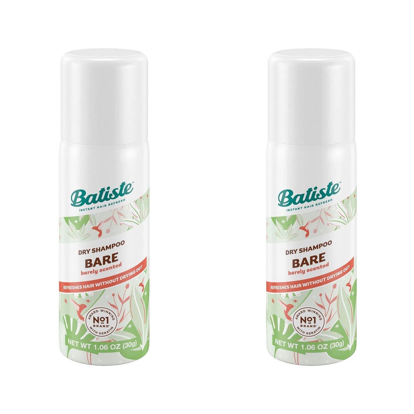 Batiste Shampoo Sec, Bare - Taille Voyage Mini 1,6 Oz