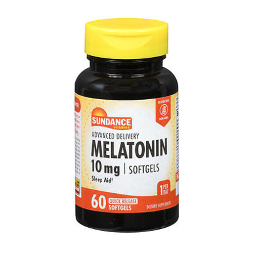 Sundance Vitamins® Cápsulas Blandas de Melatonina de Liberación Avanzada