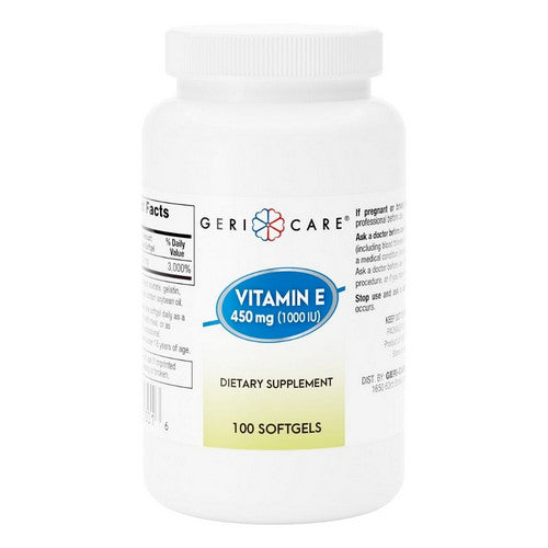 Suplemento de Vitamina E Sunmark Geri-Care - 100 Tabletas