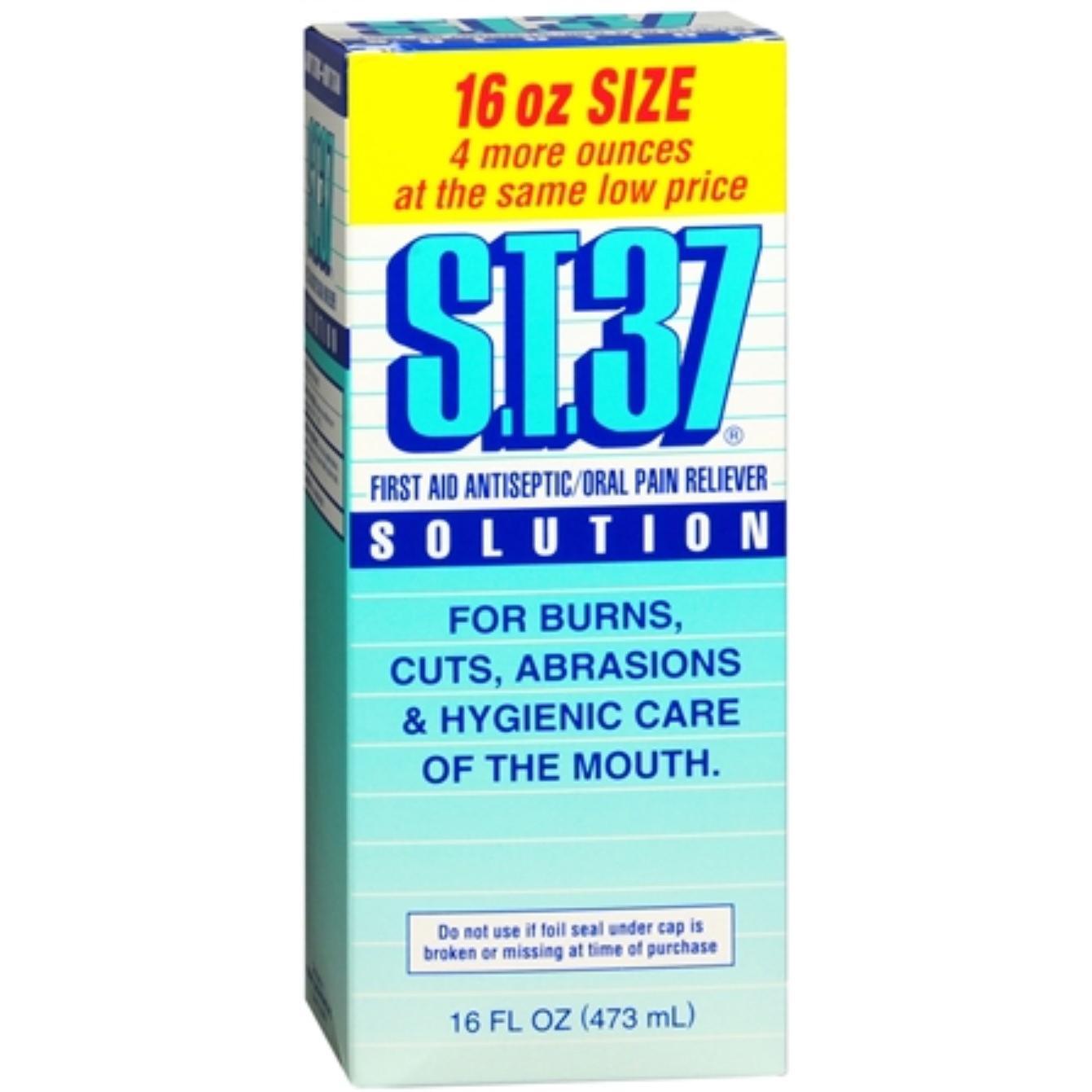 S.t. 37 Solución para el Alivio del Dolor Bucal - 16 Oz