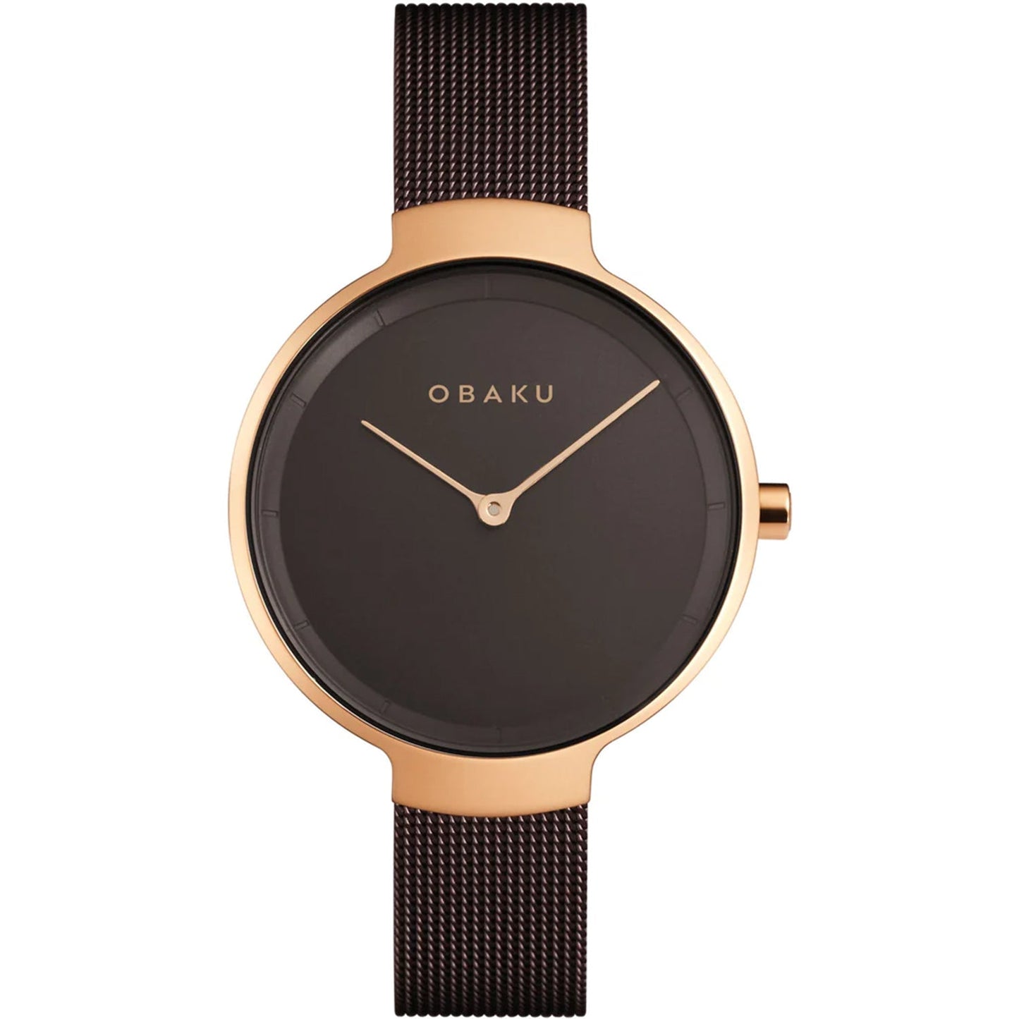 Montre en noyer pour femmes Obaku