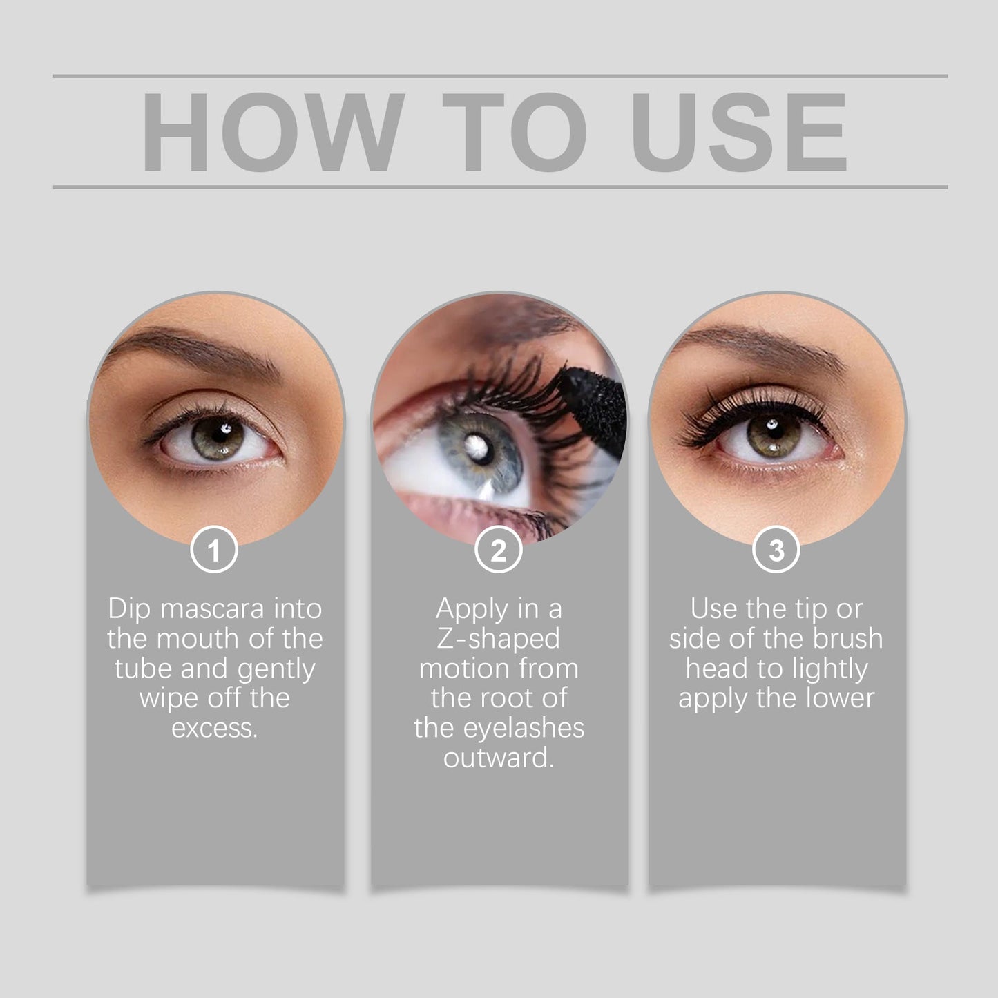 Black Mascara Long-Lasting Long-Lasting Makeup Natural Beautiful Curling Does Not Easily Stain Black Mascara - Korvel