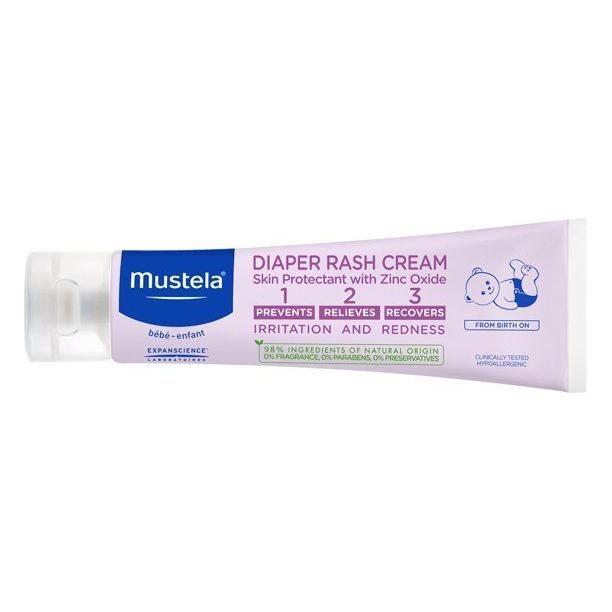 Crema para la dermatitis del pañal Mustela 123 con óxido de zinc 3.8 oz