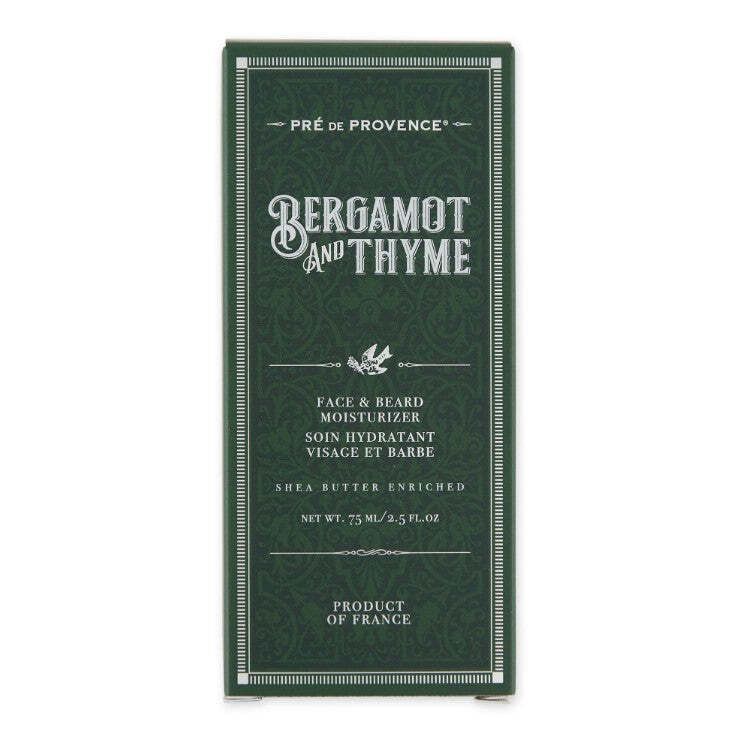 Crème à Barbe Bergamote et Thym de European Soaps