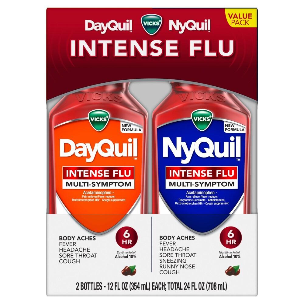 Vicks Intense Flu Alivio Multi-Síntomas
