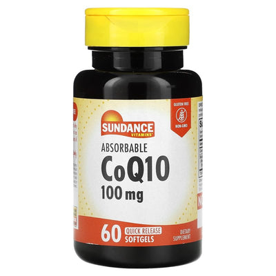Sundance Vitamins® CoQ10 100 mg – Soutien énergétique et cardiaque premium