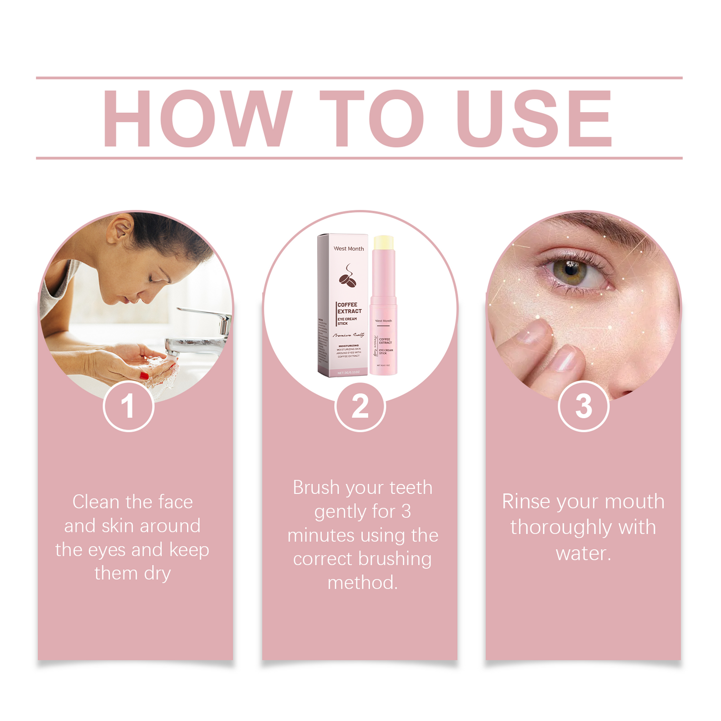 Caffeine Eye Cream Bar - Moisturizing & Brightening Care