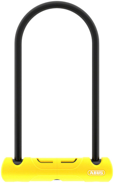 ABUS 402 U-Lock - 4.3x9" Keyed Black with Bracket