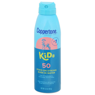 Coppertone Kids Sunscreen Spray SPF 50 - 5.5 Oz