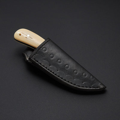 Ultimate Fieldmaster: 7.5-Inch D2 Steel Skinning Knife with Bone Handle - Korvel