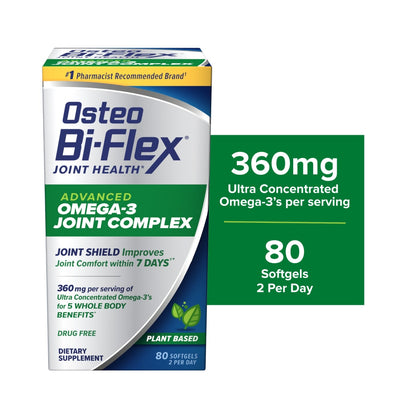 Osteo Bi-Flex Advanced Omega-3 Joint Complex with Algae Oil