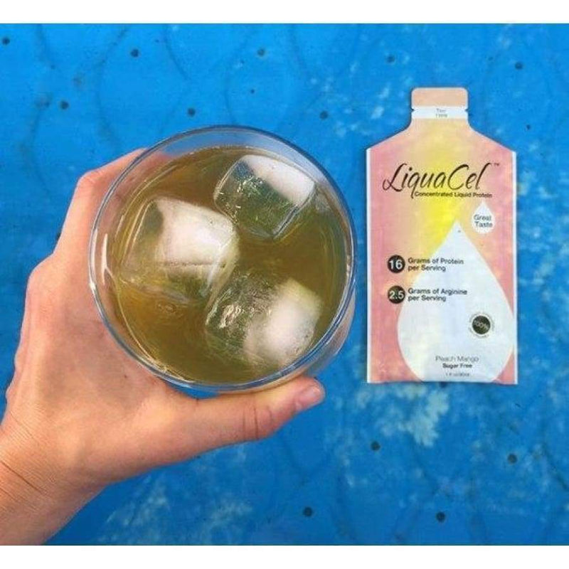 Productos de Salud Global Liquacel Proteína Líquida Concentrada Sin Azúcar, Manzana, 32 Oz
