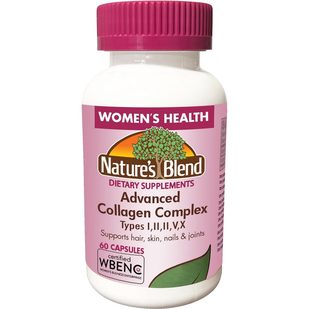 Complejo Avanzado de Colágeno Nature’s Blend – Tipos I, II, III, V, X