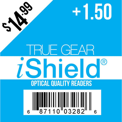 True Gear iShield Readers +1.50 Magnification