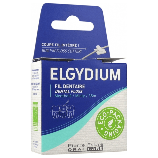 Elgydium Hilo Dental Cerado con Mentol - 35m