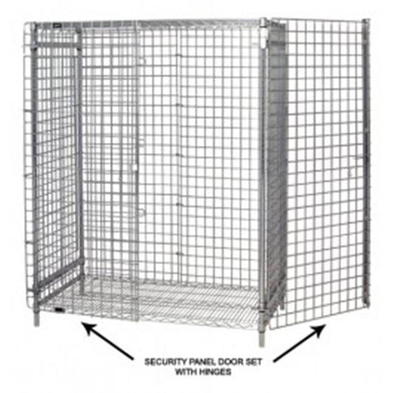 Ensemble de portes de panneau de sécurité Chrome SD48C de Quantum Storage Systems