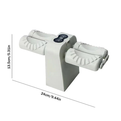 Fully Automatic Electric Dumpling Artifact Kitchen Household Double Head Automatic Manual Press Type Pierogi Maker Mould Machine - Korvel