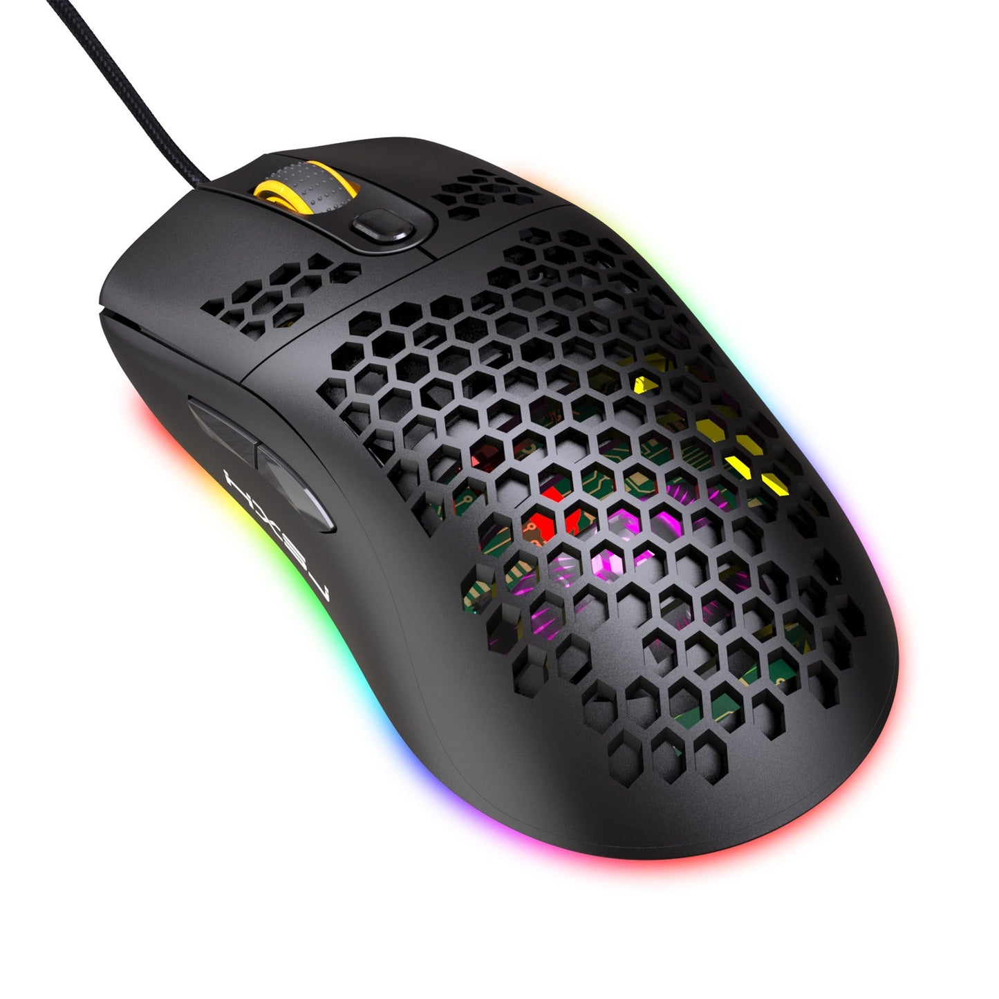 RGB Luminous Hollow Hole Gaming Mouse