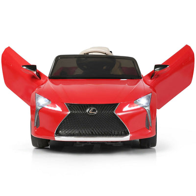 Kids Ride Lexus LC500 Licensed Remote Control Electric Vehicle - Red