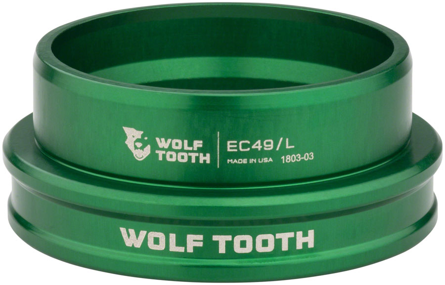 Tête de fourche Premium Wolf Tooth - EC49/40 Inférieure Verte