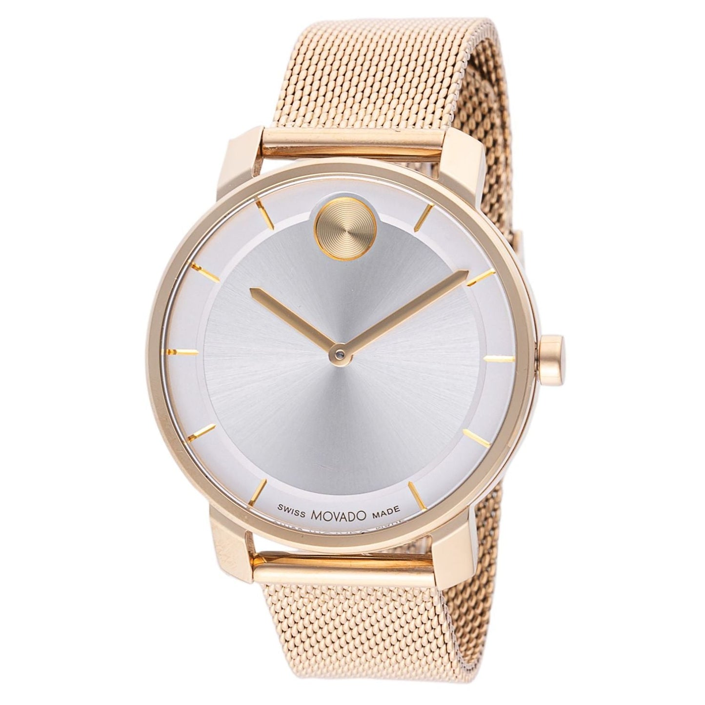 Montre Femme Movado Bold - Design Élégant en Acier Inoxydable
