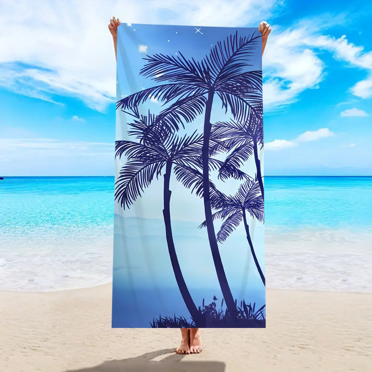 Quick-Drying Double-Sided Microfiber Beach Towel