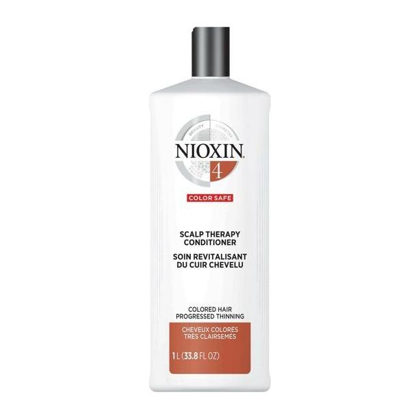 Après-shampooing Nioxin System 4 Scalp Therapy pour cheveux colorés 33,8 fl. oz.