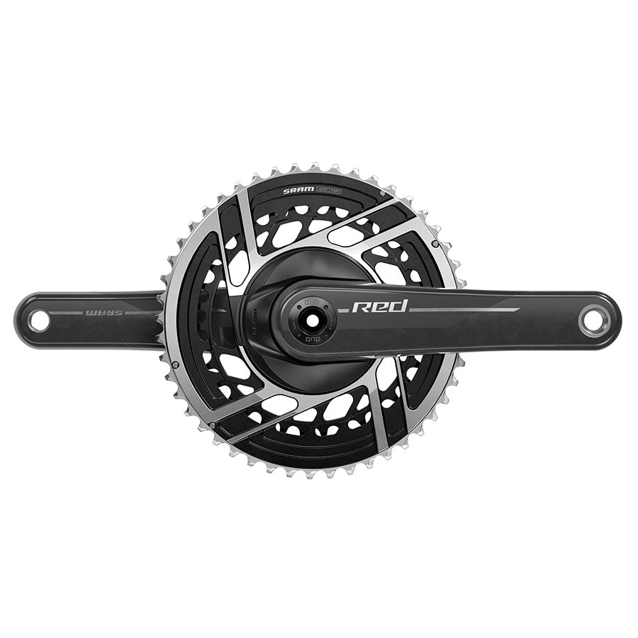 SRAM Red DUB 2x E1 Crankset - 12 Velocidades, 175mm, Negro