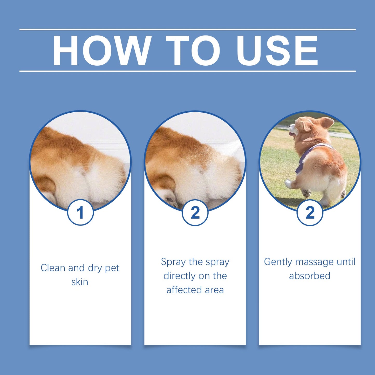 Premium Dog Anal Gland Odor Removal Spray