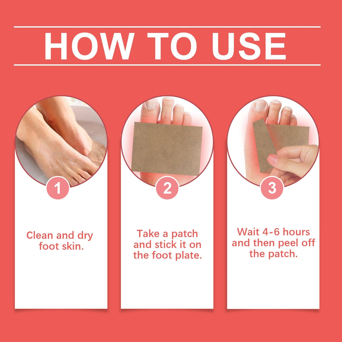 Foot Joint Relief Patch Relieves Foot Joint Muscle Ankle Muscle Pain Body Care - Korvel